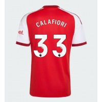 Pánský Fotbalový dres Arsenal Riccardo Calafiori #33 2026-27 Domácí Krátký Rukáv